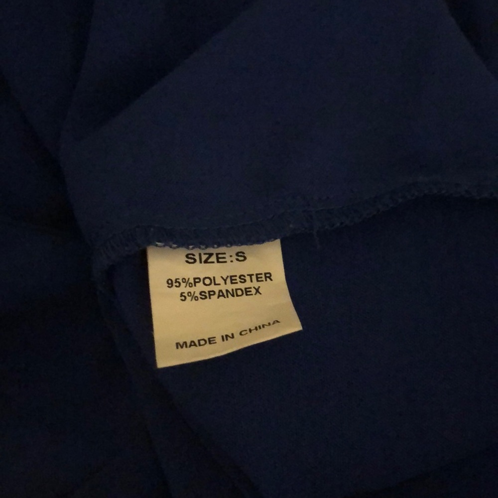 Women’s size small, blue tank top.